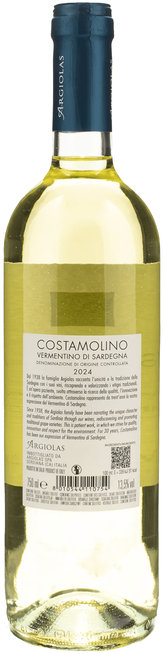 Argiolas Vermentino Di Sardegna Costamolino 2024