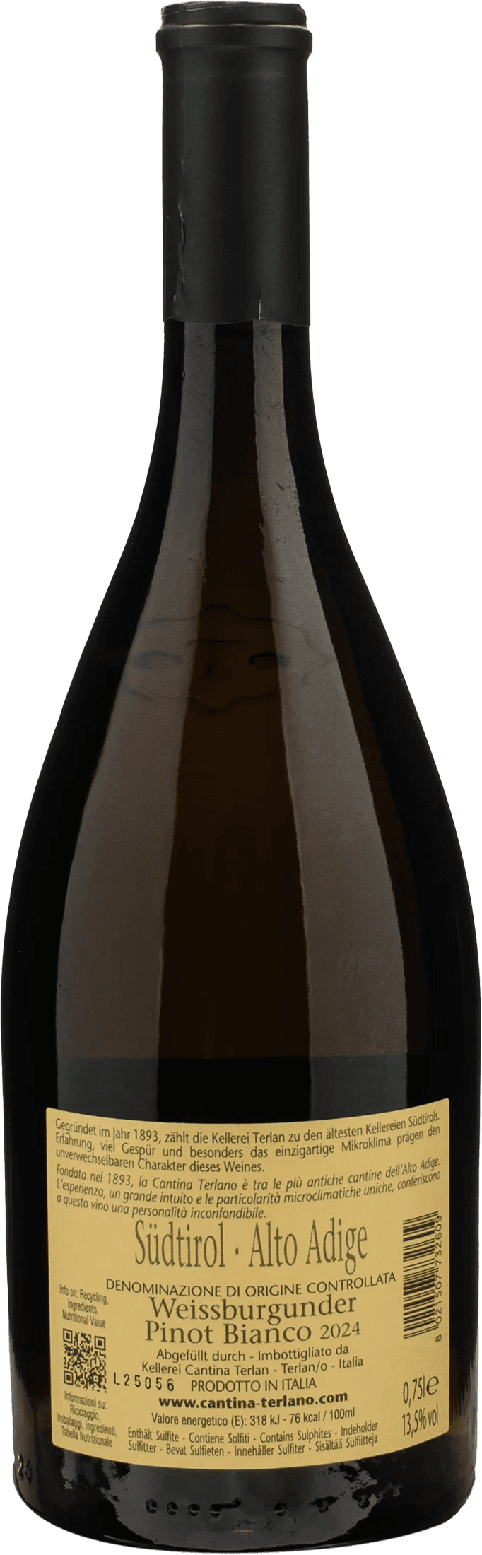 Terlano Pinot Bianco Tradition 2024