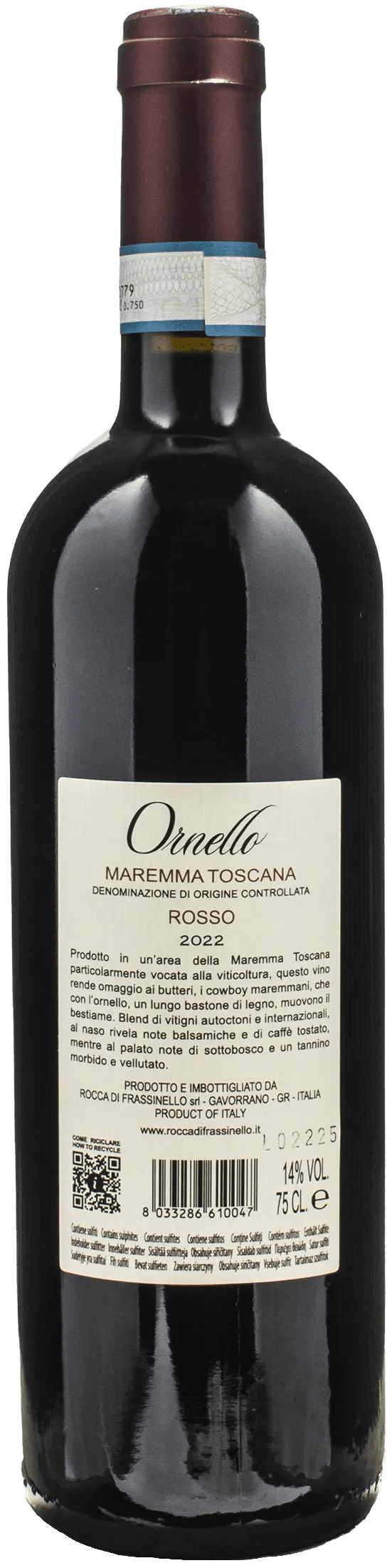 Rocca di Frassinello Ornello 2022
