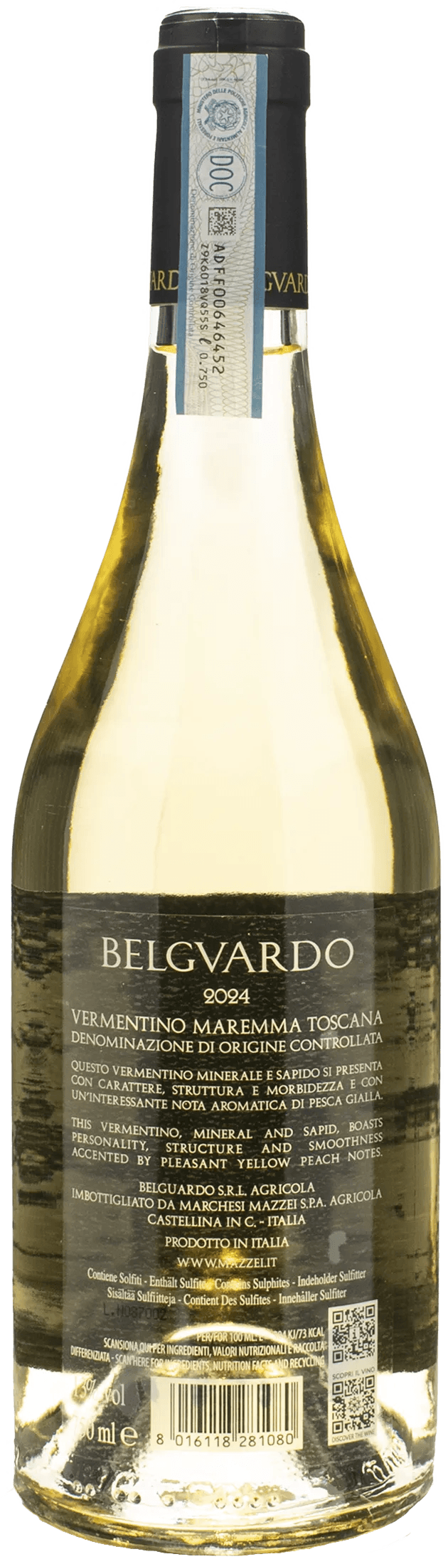 Belguardo Vermentino Maremma Toscana 2024