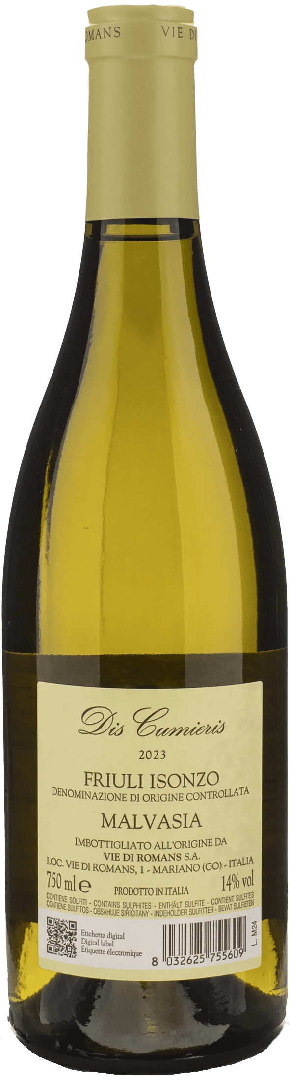 Vie di Romans Malvasia Dis Cumieris 2023