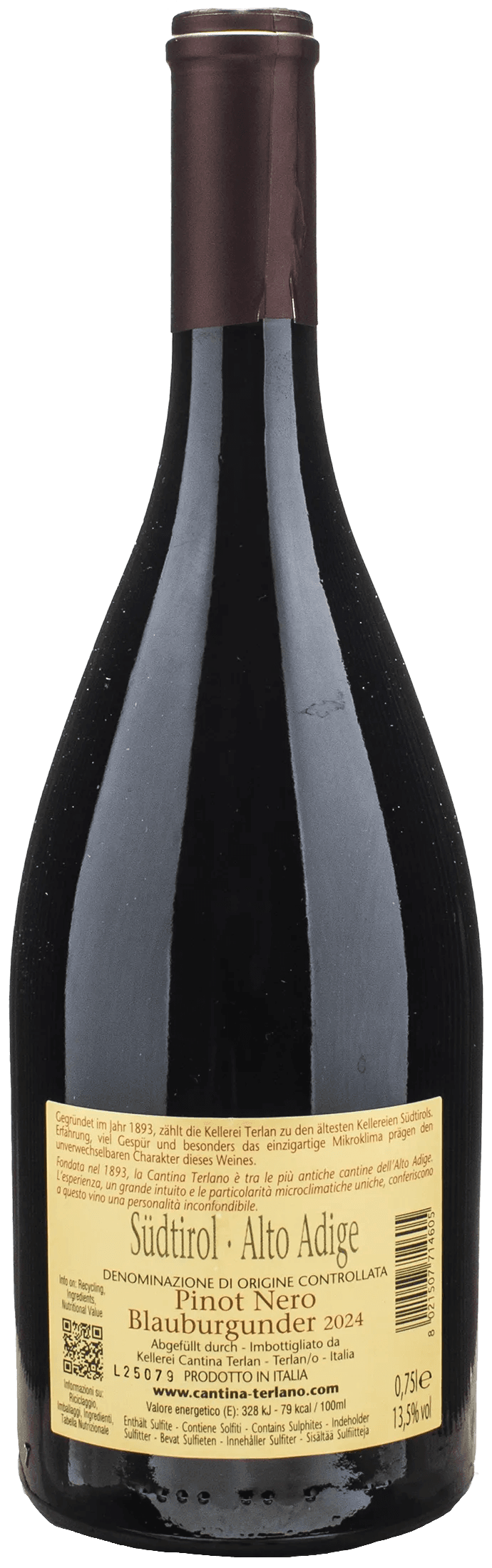 Terlano Pinot Nero Tradition 2024