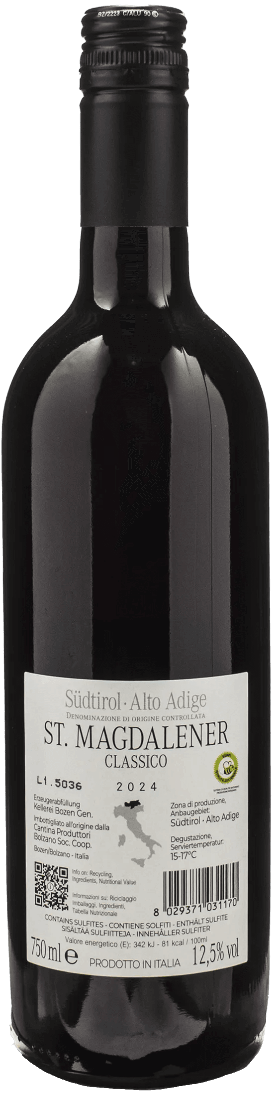 Kellerei Bozen St. Magdalener Classico 2024