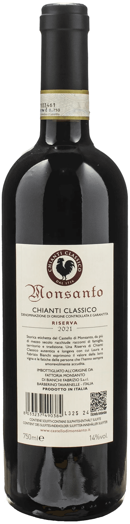 Castello di Monsanto Chianti Classico Riserva 2021