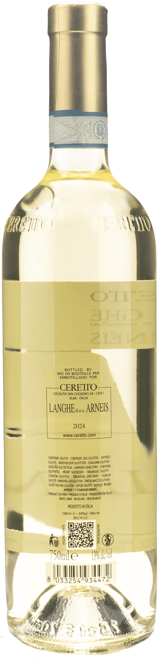Ceretto Langhe Arneis Blange 2024