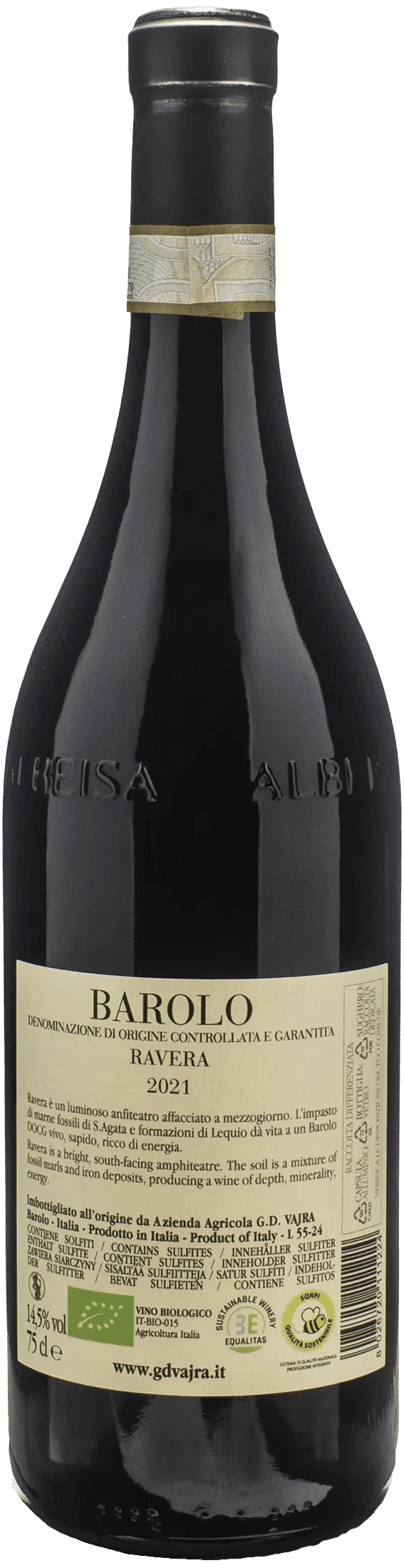 Vajra G.D. Barolo Ravera 2021