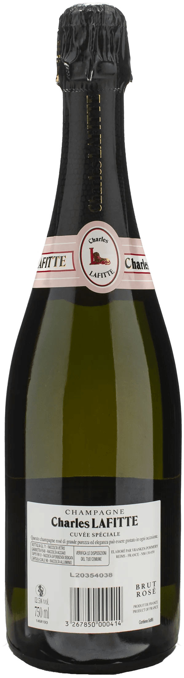 Charles Lafitte Champagne Cuvee Special Rosè Brut