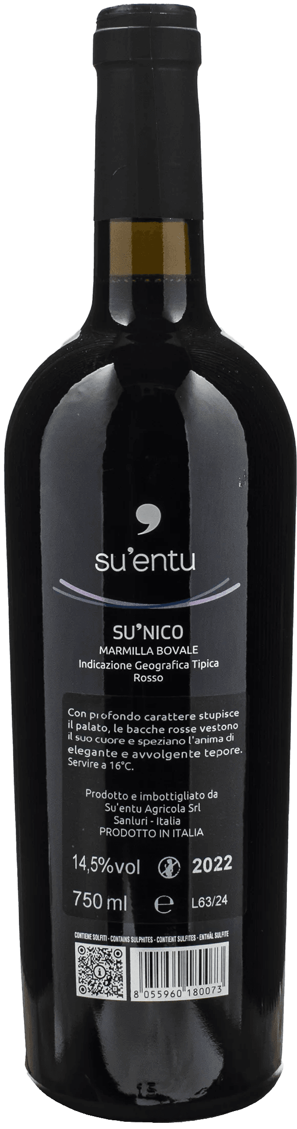 Su'Entu Su'Nico Bovale 2022