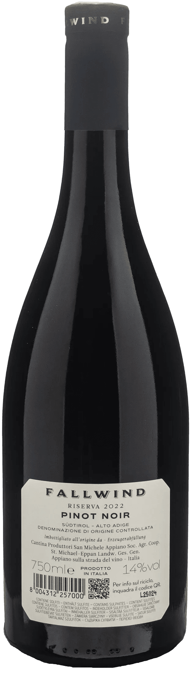 St Michael Eppan Fallwind Pinot Nero Riserva 2022