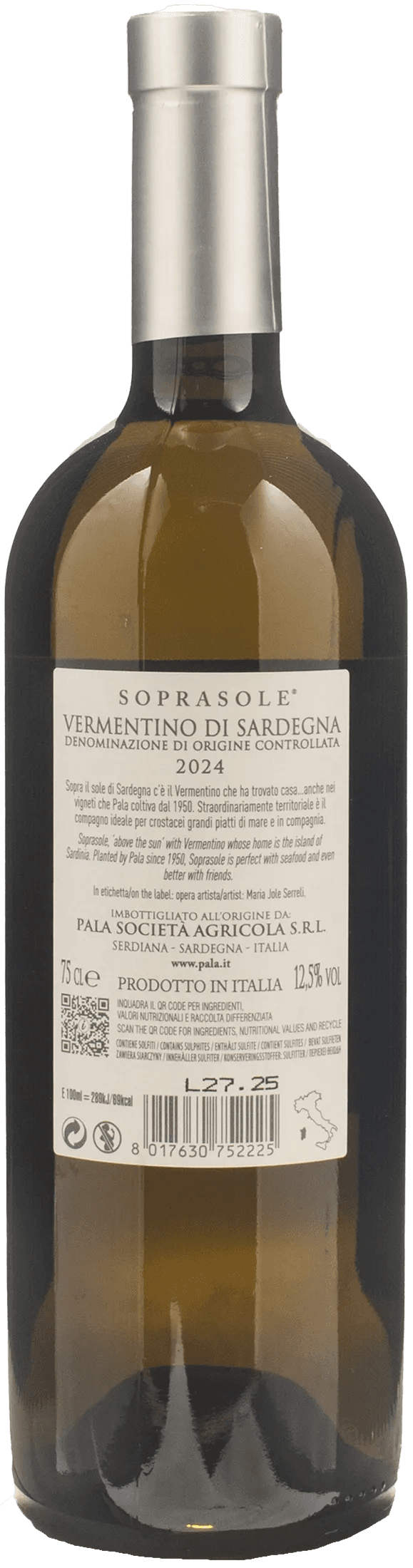 Pala Vermentino di Sardegna Soprasole 2024