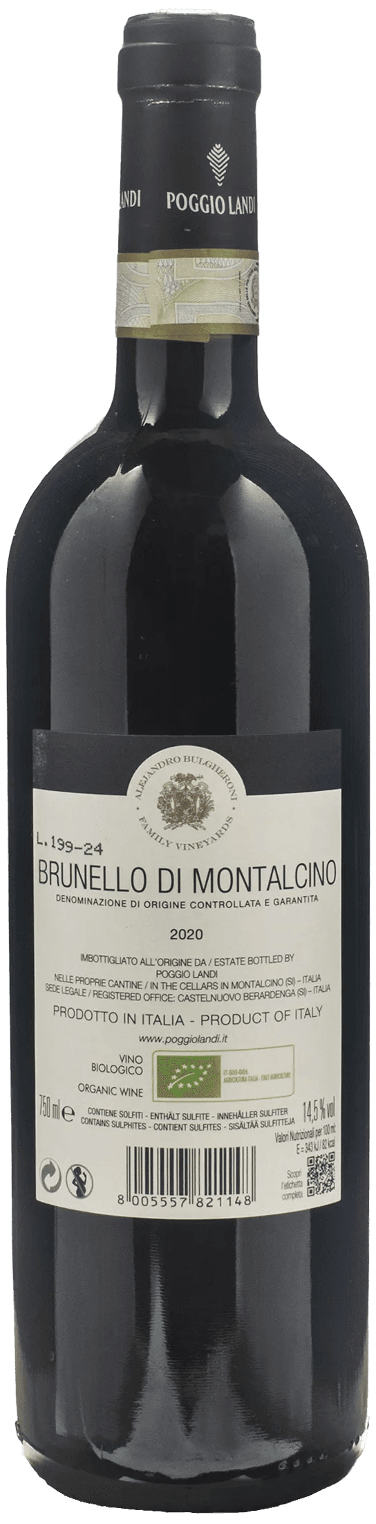 Poggio Landi Brunello di Montalcino 2020
