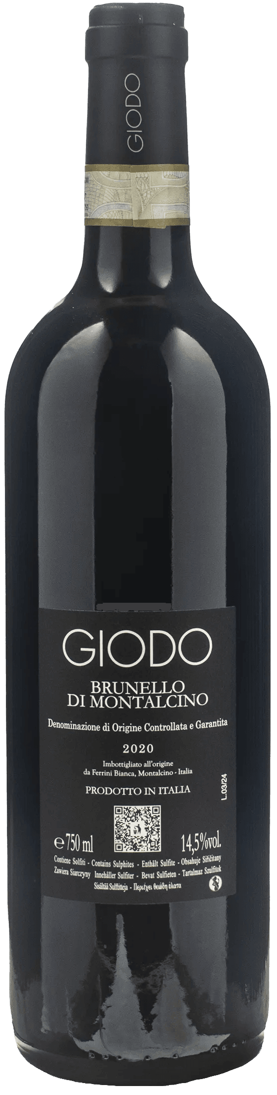 Giodo Brunello di Montalcino 2020
