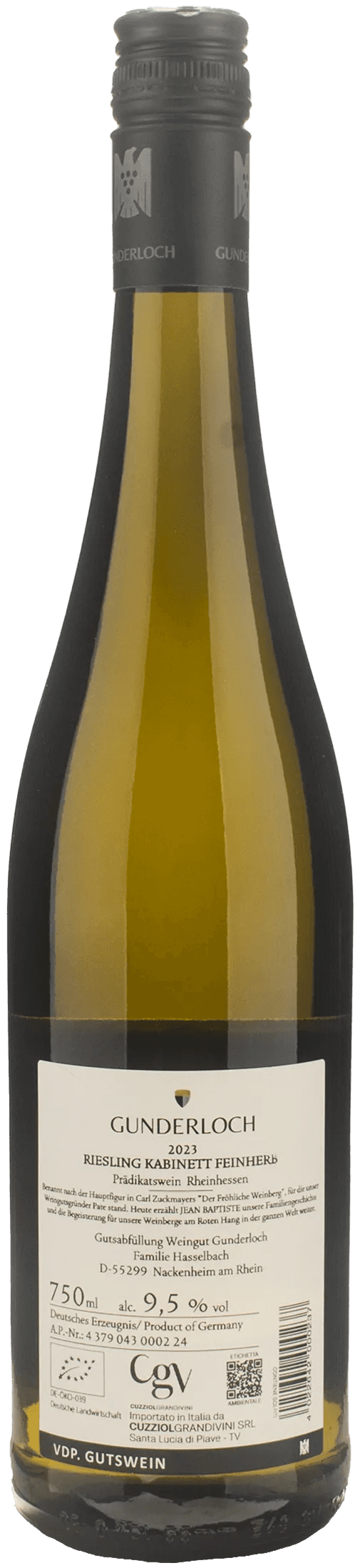 Gunderloch Riesling Kabinett Jean Baptiste 2023