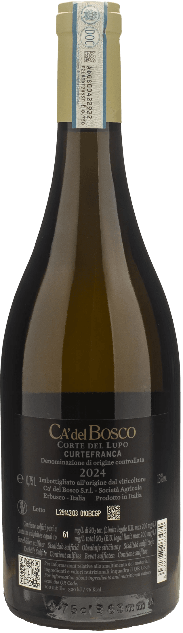 Ca' del Bosco Curtefranca Corte del Lupo 2024
