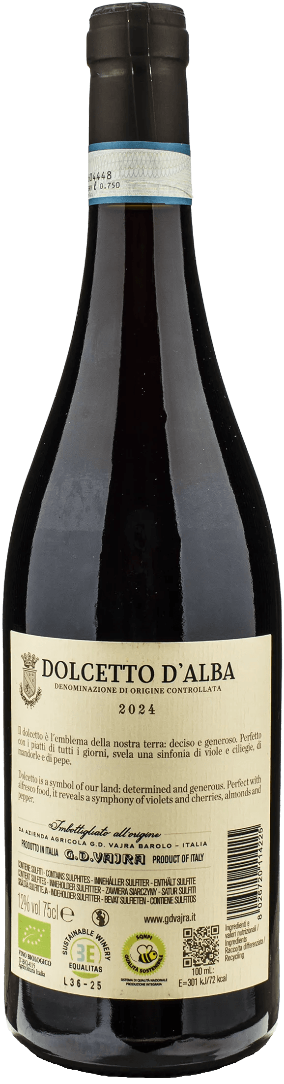 Vajra G.D. Dolcetto d'Alba 2024