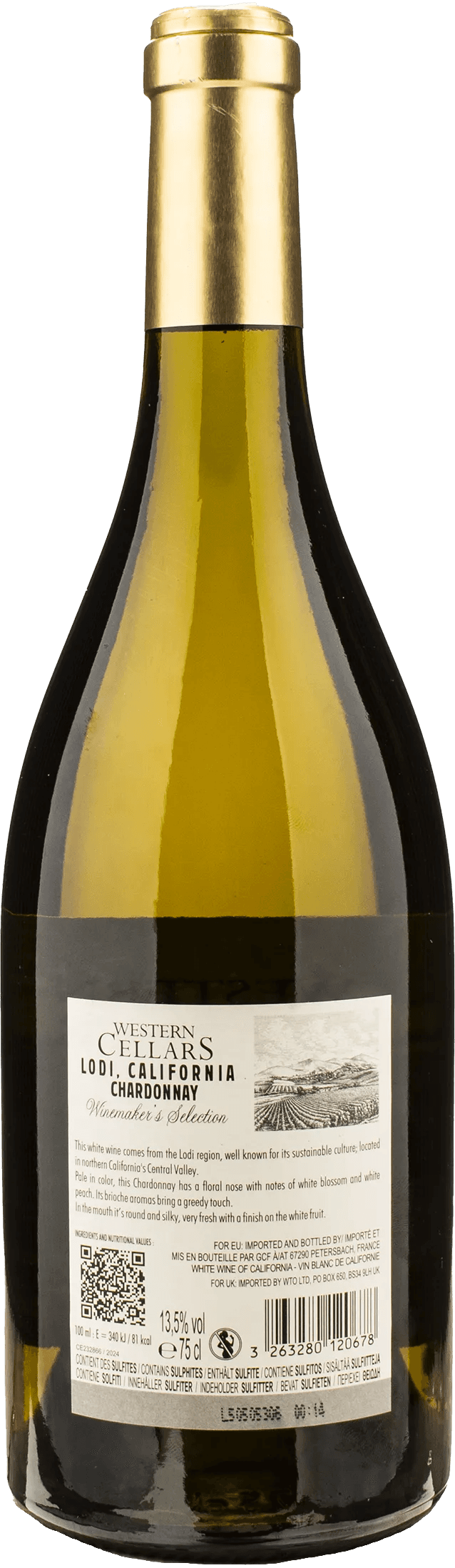Western Cellars Lodi California Chardonnay 2024