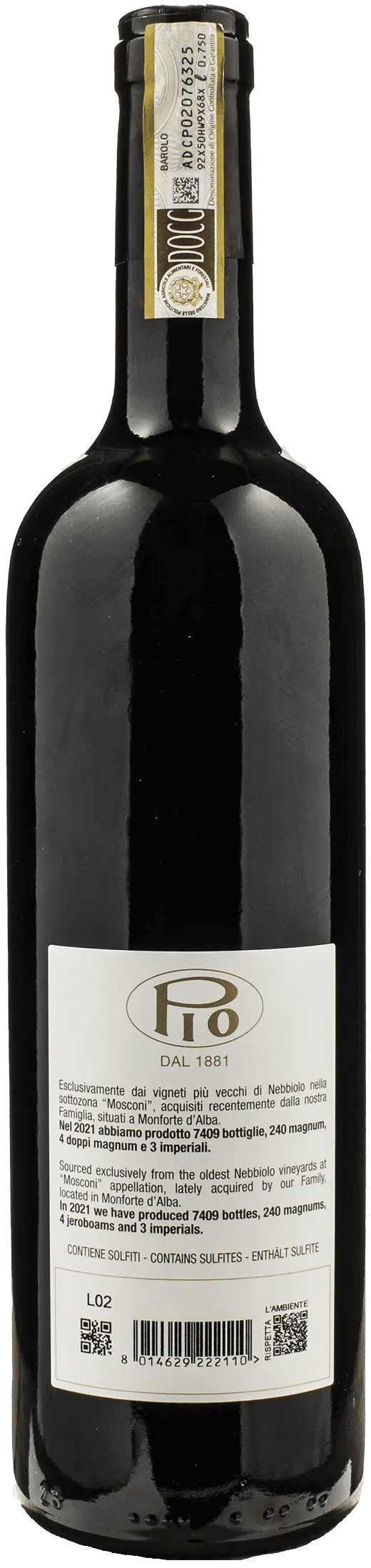 Pio Cesare Barolo Mosconi 2021