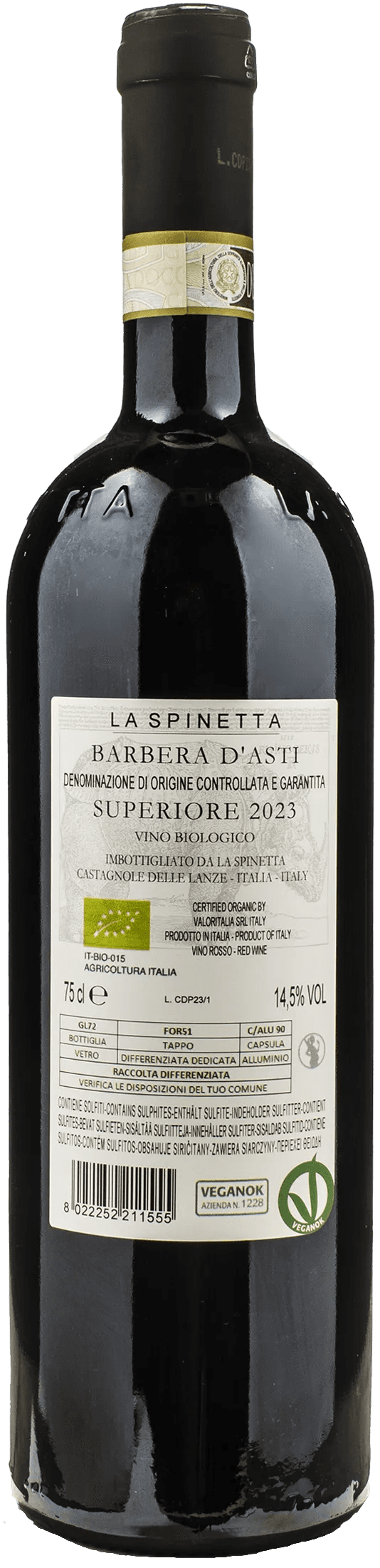 La Spinetta Barbera d'Asti Superiore Ca di Pian 2023