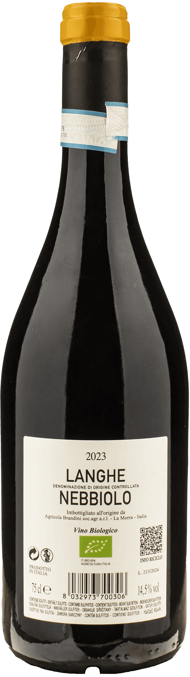 Brandini Langhe Nebbiolo Filari Corti 2023