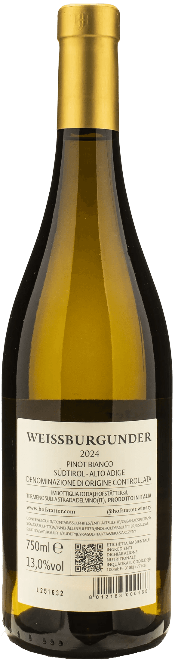 J. Hofstatter Pinot Bianco 2024