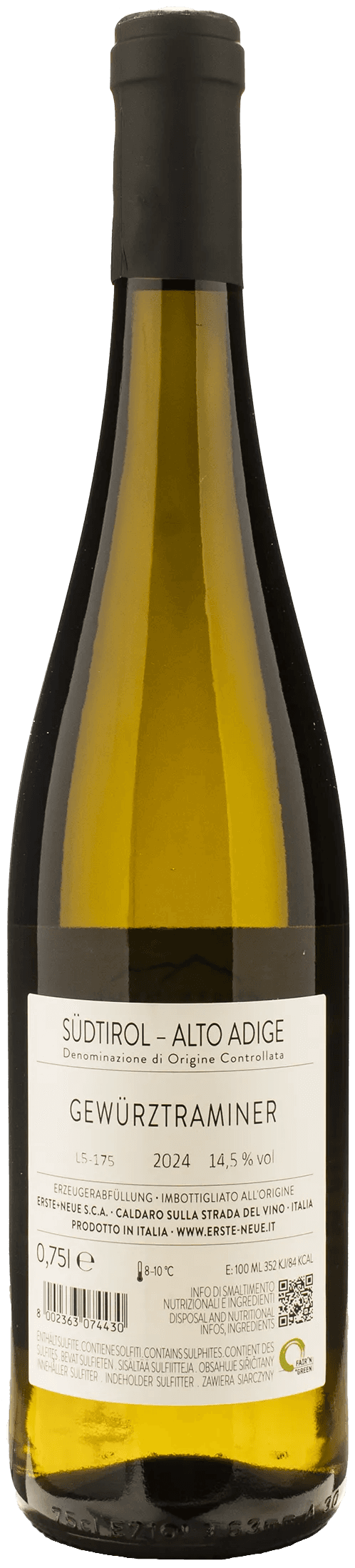 Erste Neue Gewurztraminer 2024