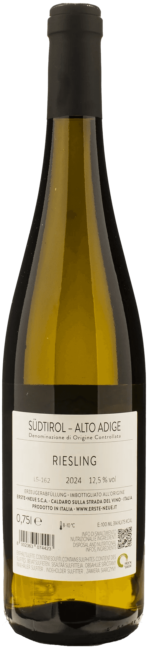 Erste Neue Riesling 2024