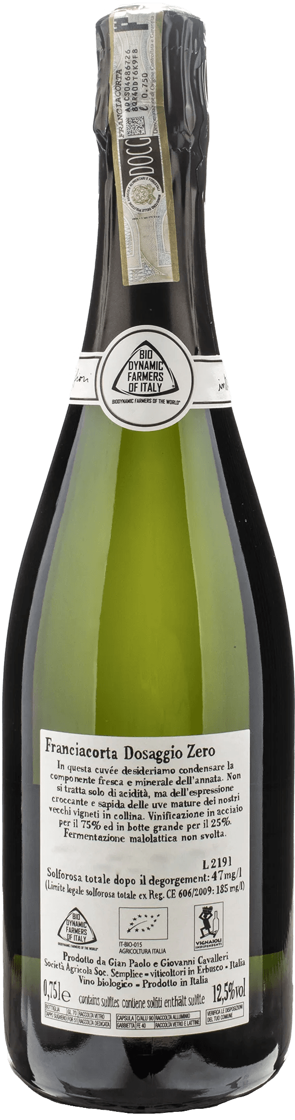 Cavalleri Franciacorta Pas Dose 2019