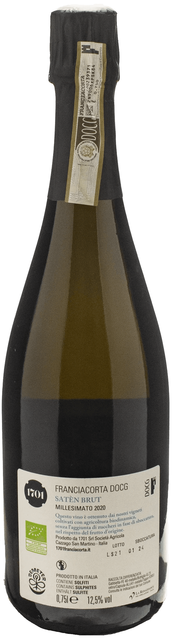 1701 Franciacorta Saten Brut 2020