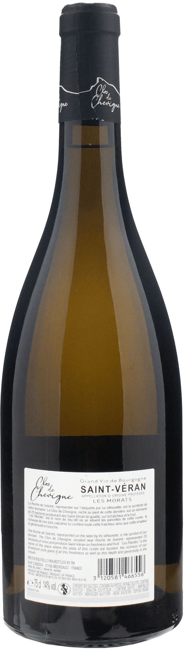 Clos de Chevigne Saint Veran Les Morats 2022
