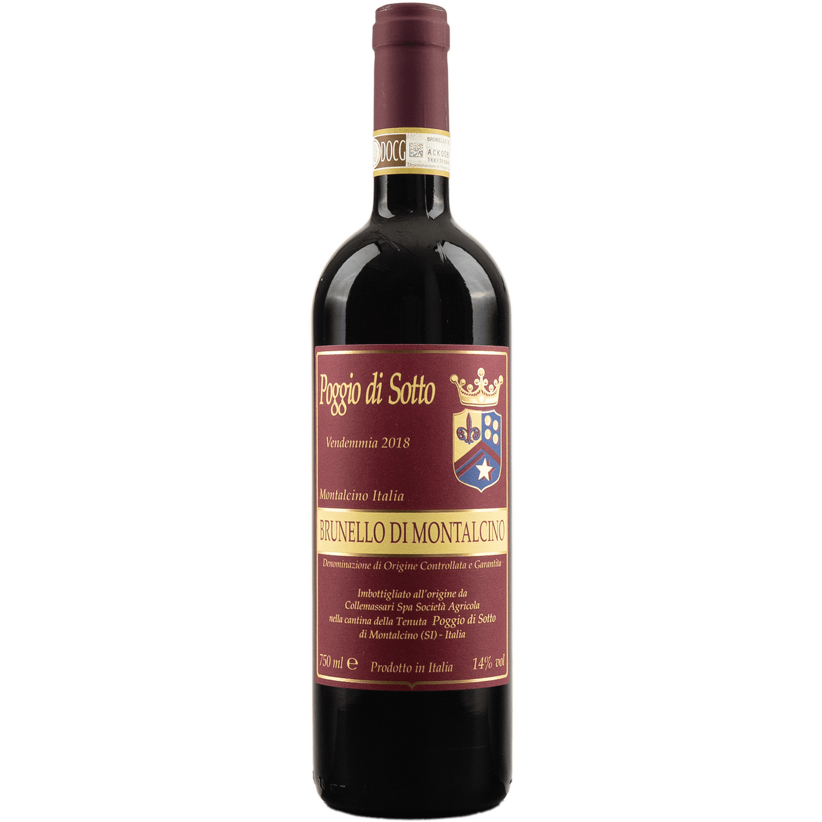 Poggio di Sotto, Brunello di Montalcino 2018 (75 CL)