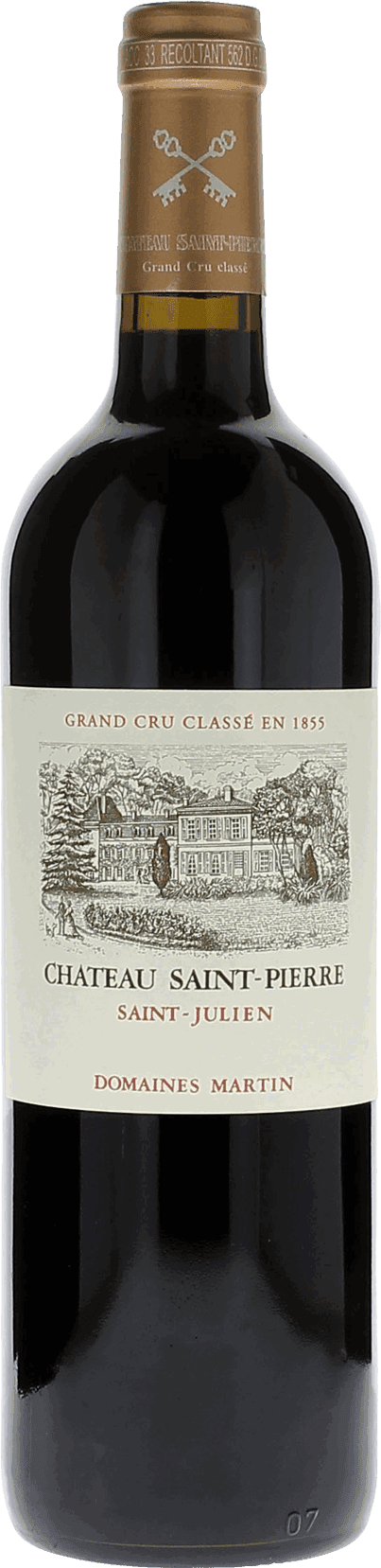 Saint Pierre 4ème Grand Cru Classé Saint-Julien, 2020