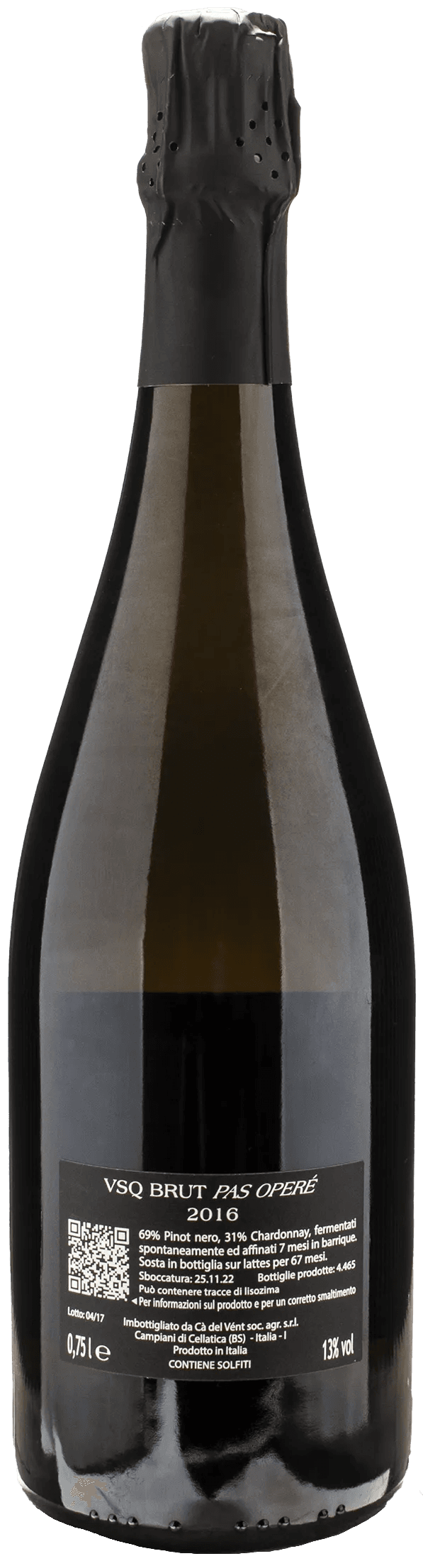 Ca del Vent Memoria Brut Pas Opere 2016
