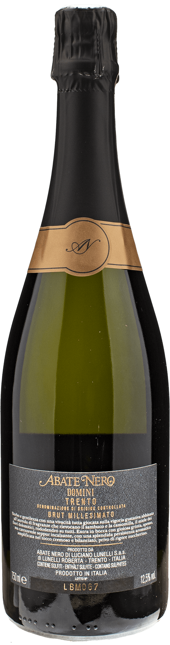 Abate Nero Trento Domini Brut 2018