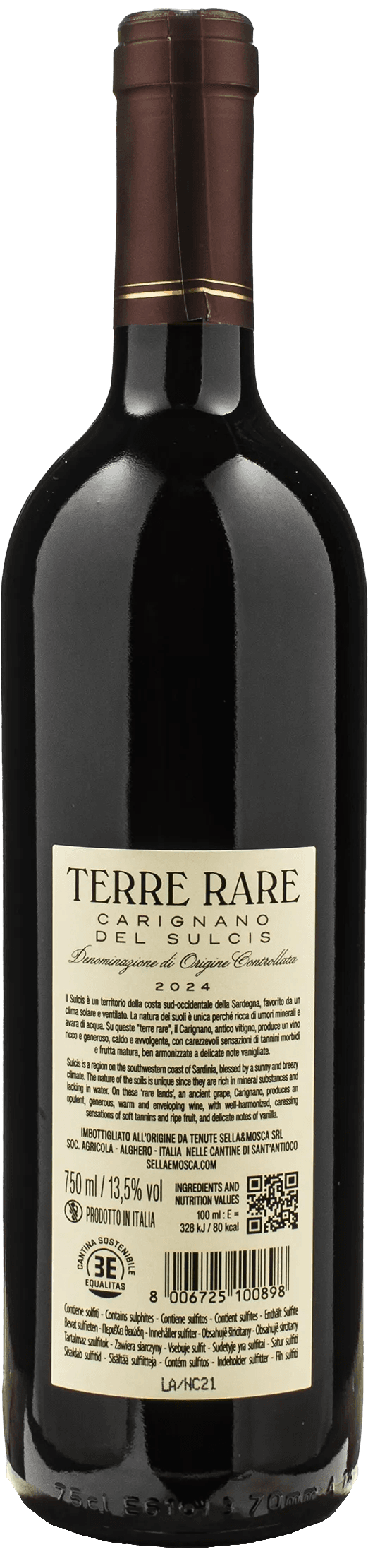 Sella & Mosca Carignano del Sulcis Terre Rare 2024