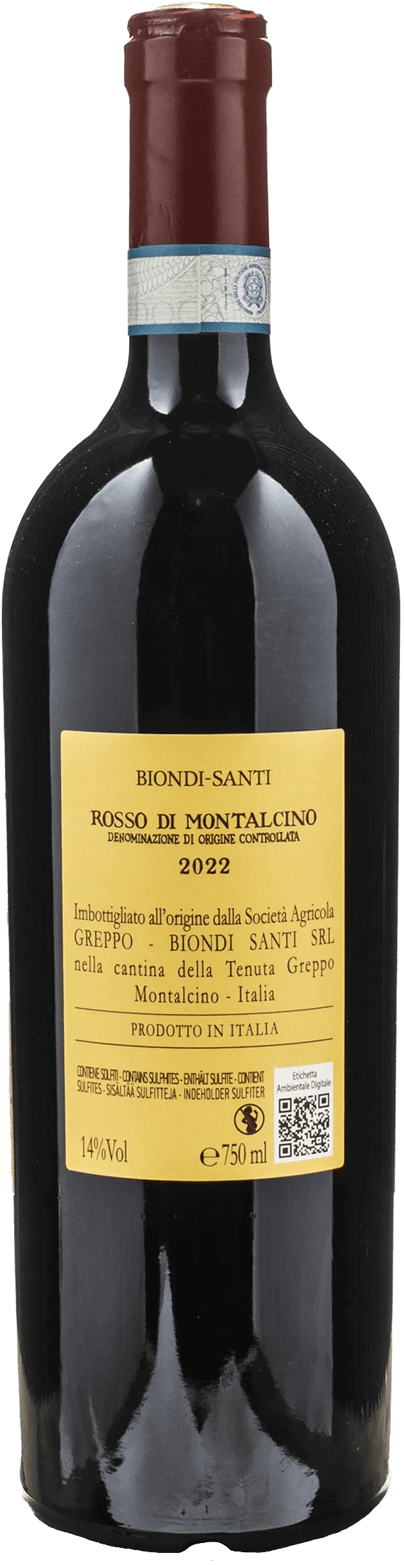 Biondi Santi Rosso di Montalcino Greppo 2022
