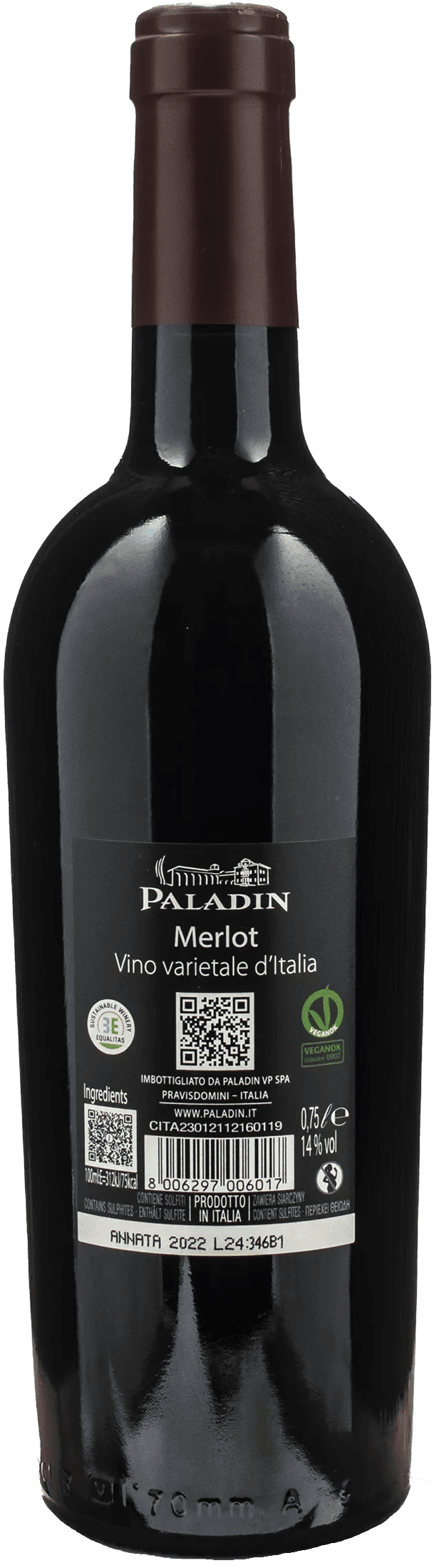 Paladin Merlot Drago Rosso 2022
