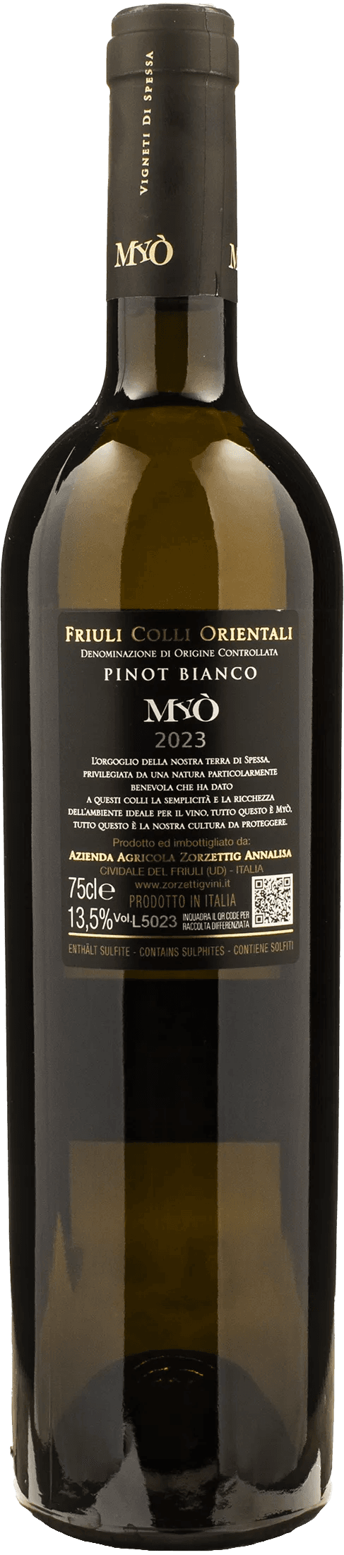 Zorzettig Myo Pinot Bianco 2023