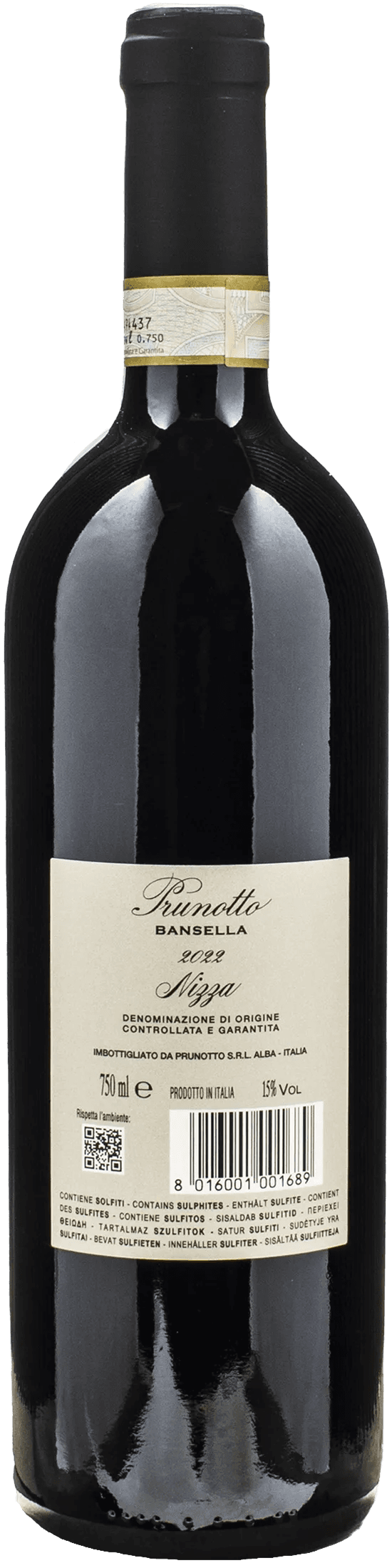 Prunotto Nizza Bansella 2022