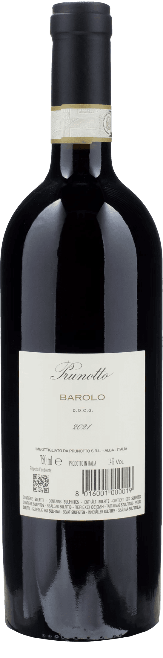 Prunotto Barolo 2021