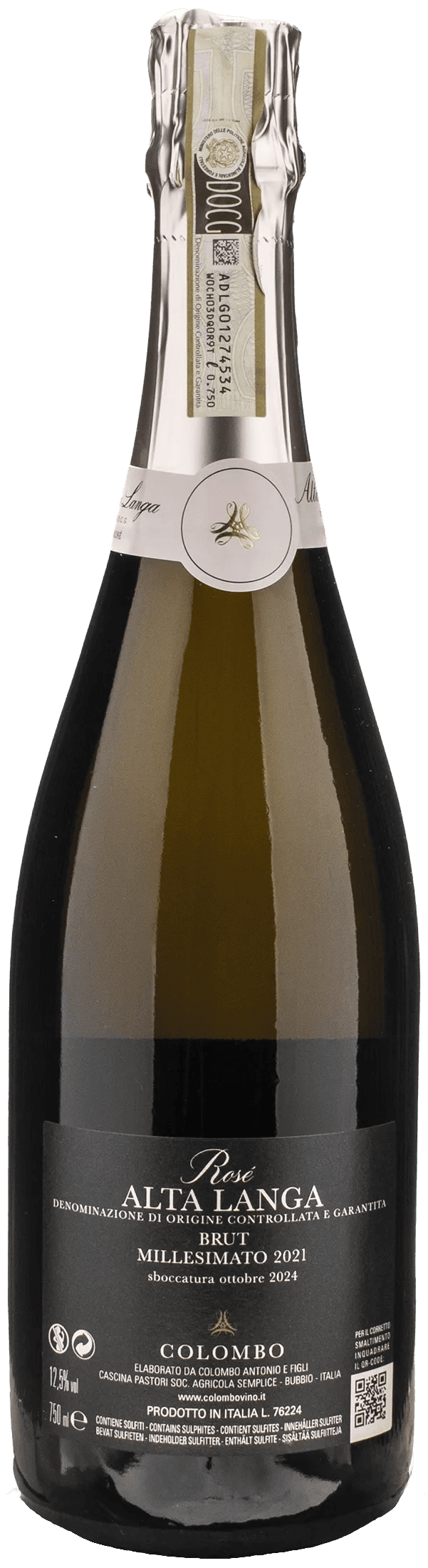 Colombo Alta Langa Rosè Brut 2021