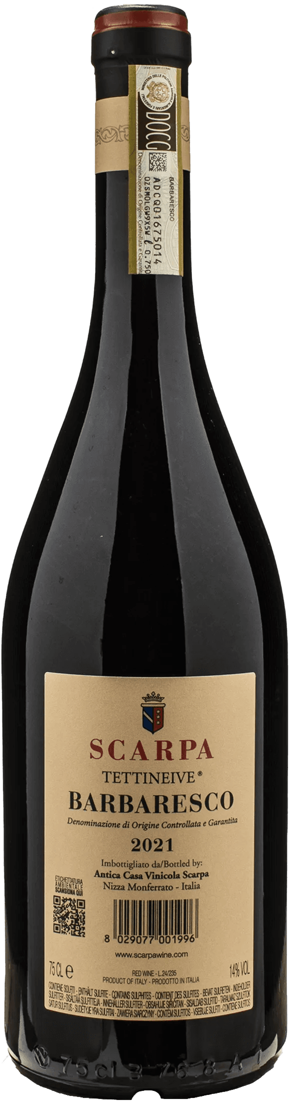 Scarpa Barbaresco Tettineive 2021