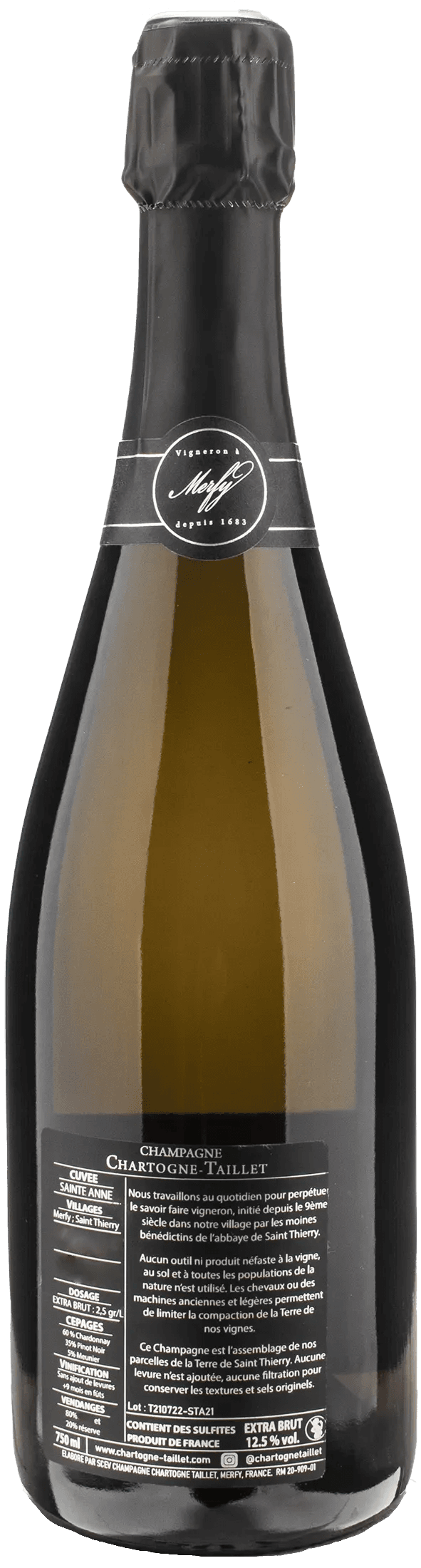 Chartogne Taillet Champagne Sainte Anne Extra Brut