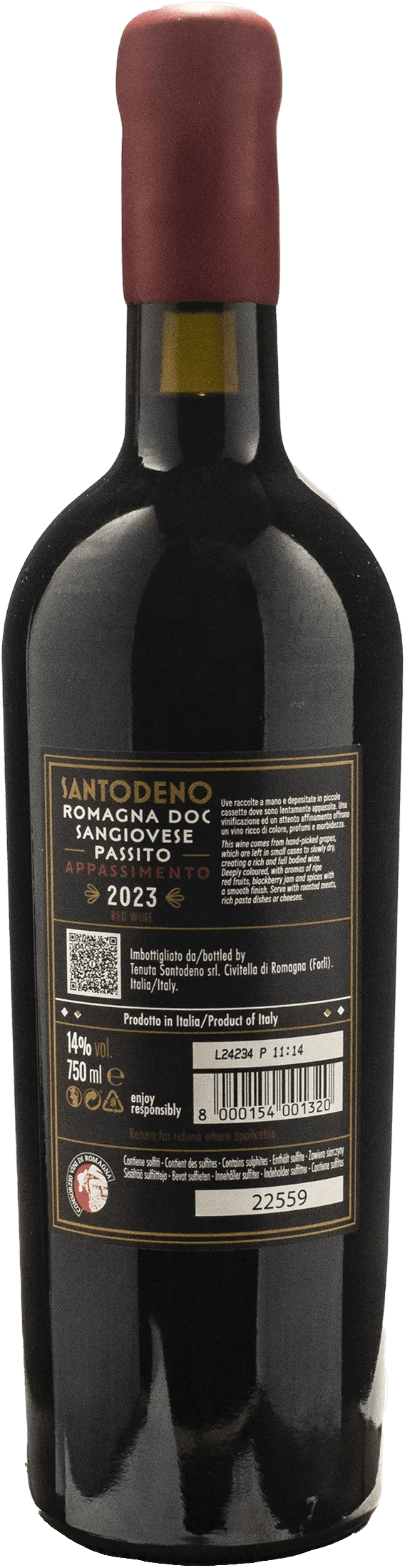 Tenuta Santodeno Sangiovese Appassimento 2023