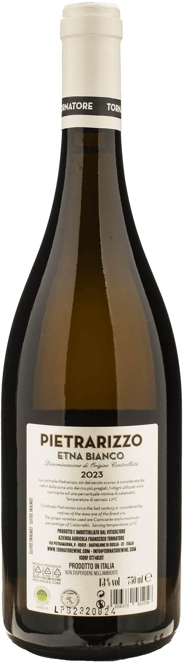 Tornatore Etna Bianco Pietrarizzo 2023