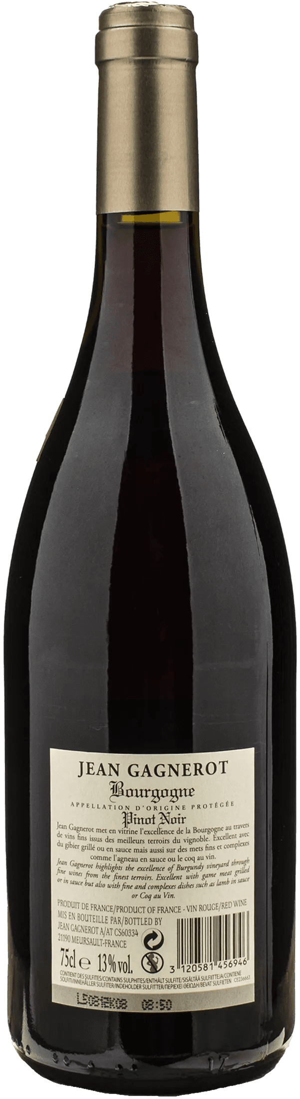 Jean Gagnerot Bourgogne Pinot Noir 2023
