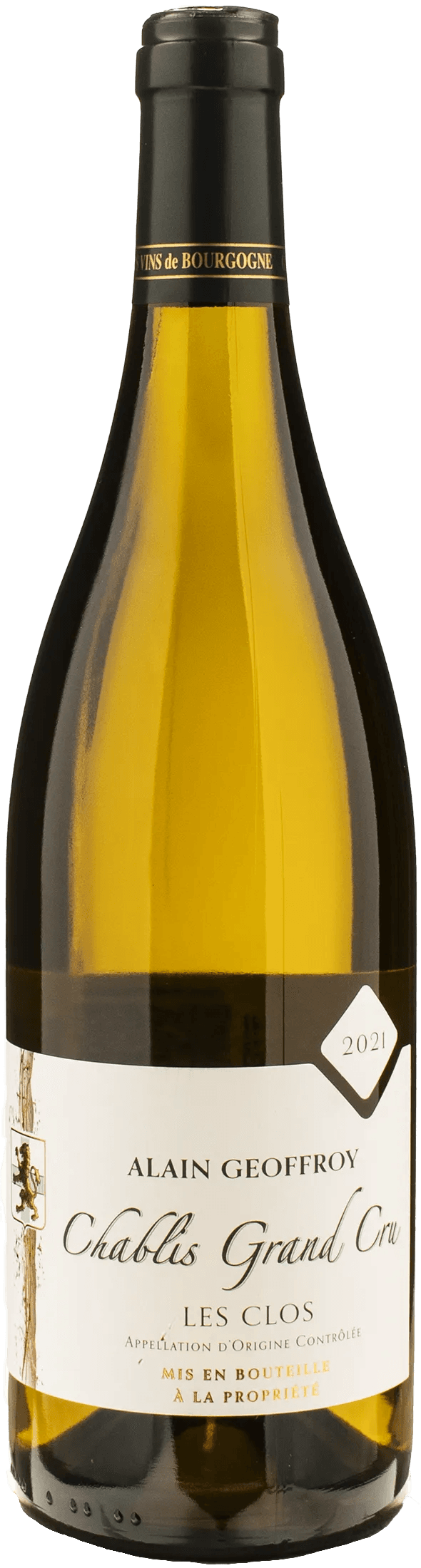 Alain Geoffroy Chablis Grand Cru Les Clos 2021
