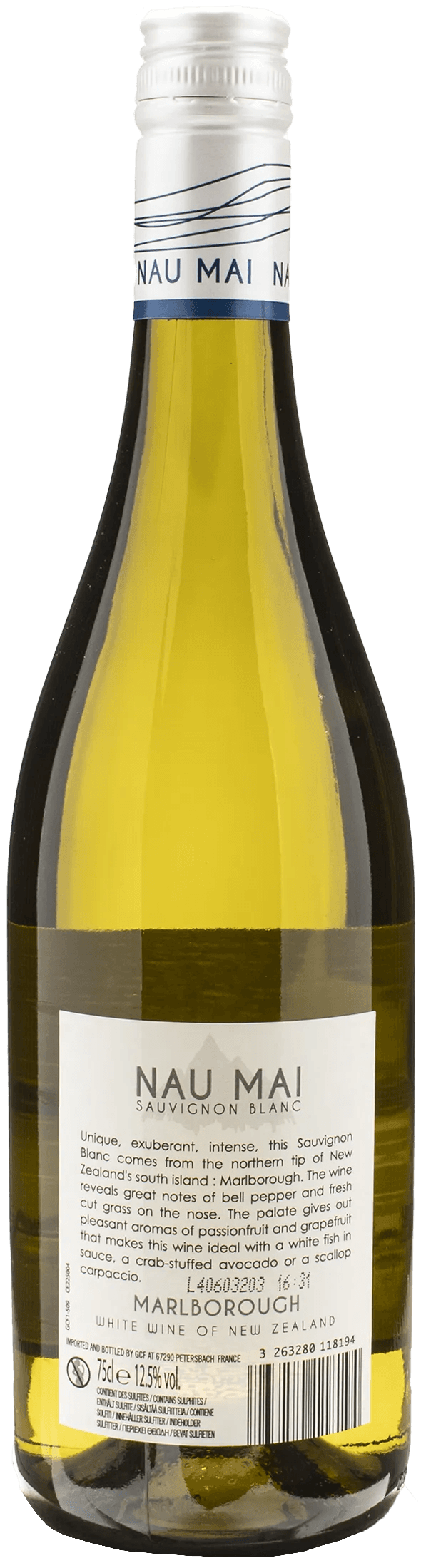 Nau Mai Sauvignon Blanc Marlborough 2023