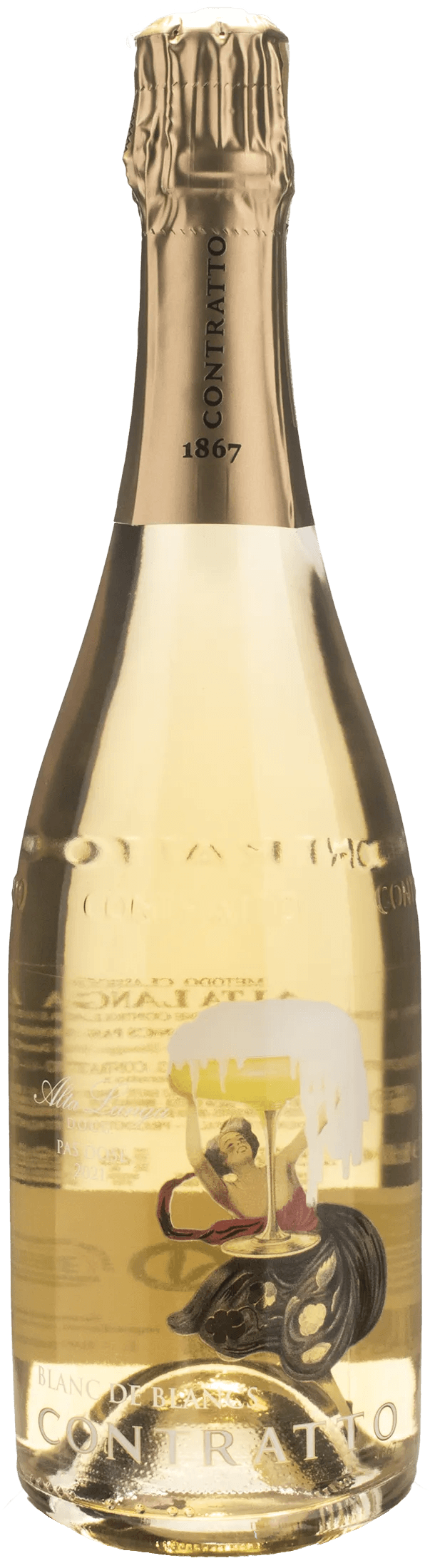 Contratto Alta Langa Blanc de Blancs Pas Dose 2021