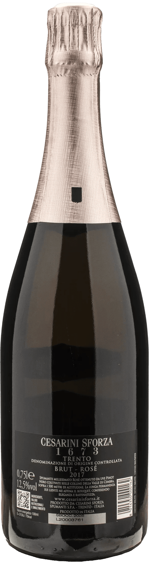 Cesarini Sforza 1673 Trento Brut Rosè 2017