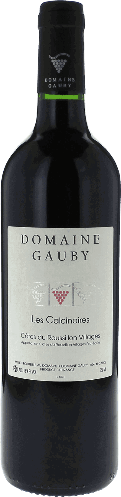 Gauby Les Calcinaires Rouge Igp Côtes Catalanes, 2022